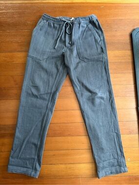 Umber & Ochre Tamal Pant Cotton Twill in Stone